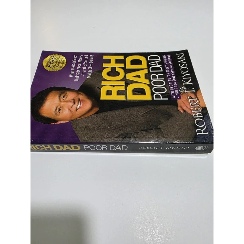 Rich‎ Dad Poor Dad Robert T. Kiyosaki Paperback Sku B1